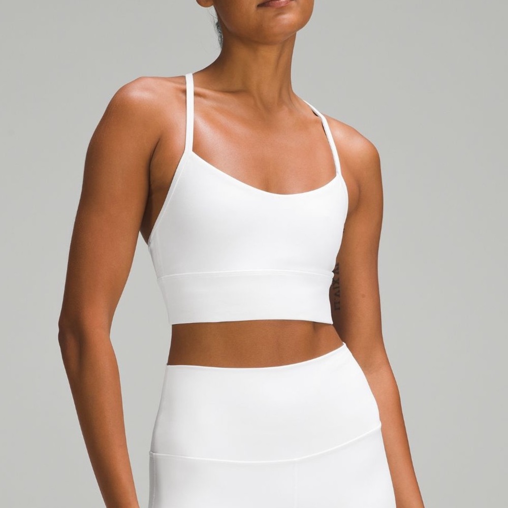 Lululemon Flow Y Nulu Longline Bra